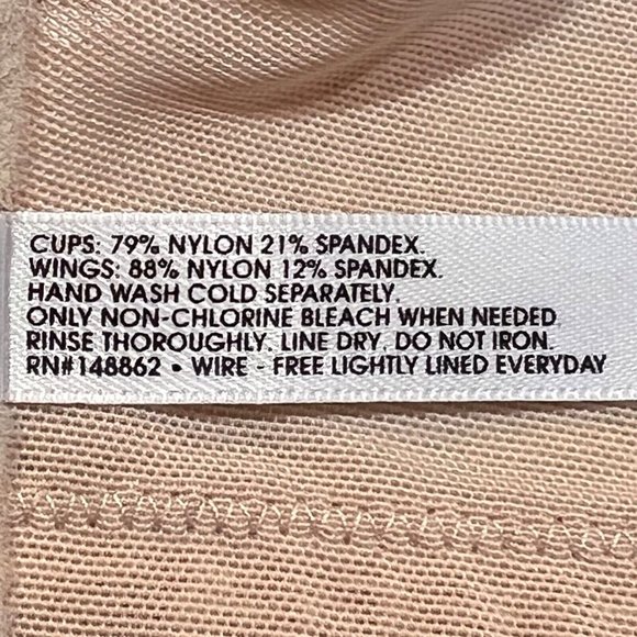 NWT TORRID Wire Free Lightly Lined Everyday Bra 46DD Beige - Picture 4 of 4